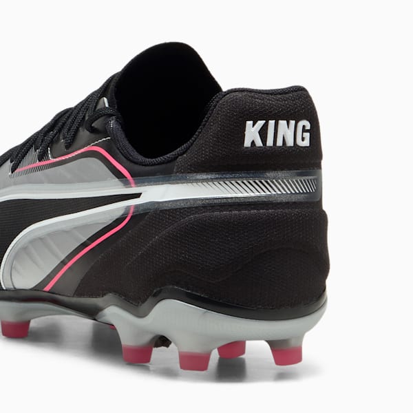 KING MATCH FG/AG Football Boots Unisex, PUMA Silver-PUMA Black-Sun Struck-PUMA White, large-ZAF