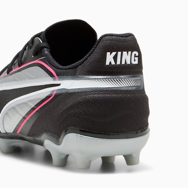 KING MATCH FG/AG Football Boots Youth, PUMA Silver-PUMA Black-Sun Struck-PUMA White, large-ZAF