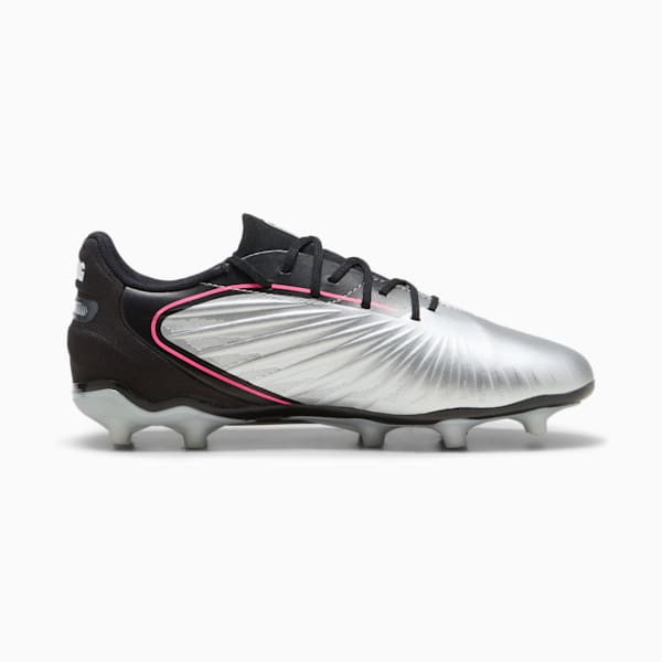 Tacos de fútbol KING MATCH FG/AG Jóvenes, PUMA Silver-PUMA Black-Sun Struck-PUMA White, large-MEX