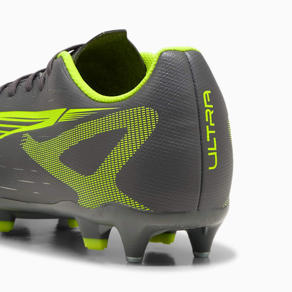 ULTRA 5 PLAY MxSG Football Boots Unisex, Matte Aged Silver-Yellow Alert-Puma Aged Silver, large-ZAF