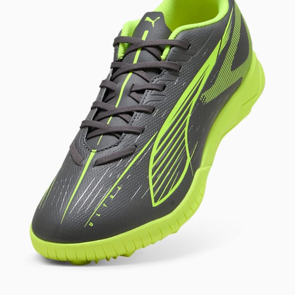 ULTRA 5 PLAY TT Football Boots Unisex, Matte Aged Silver-Yellow Alert-Puma Aged Silver, large-ZAF