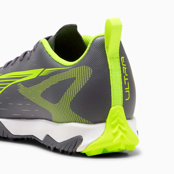 Tacos de fútbol adolescentes ULTRA 5 PLAY TT Mid, Matte Aged Silver-Yellow Alert-Puma Aged Silver, large-MEX