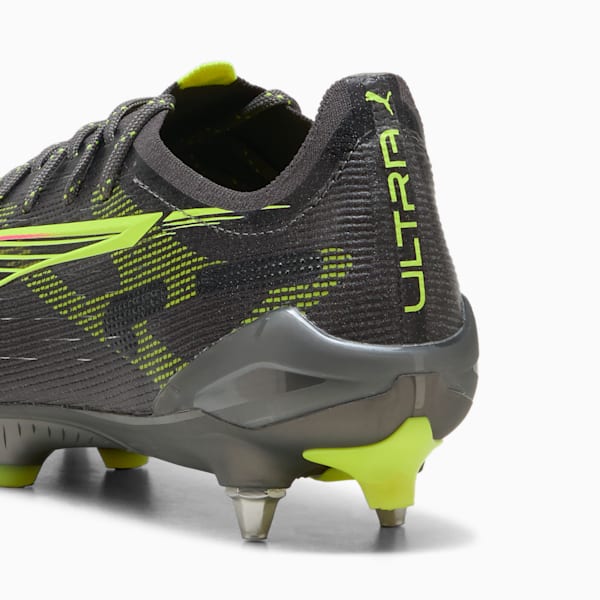 ULTRA 5 ULTIMATE MxSG Football Boots Unisex, Matte Aged Silver-Yellow Alert-Sun Struck, large-ZAF