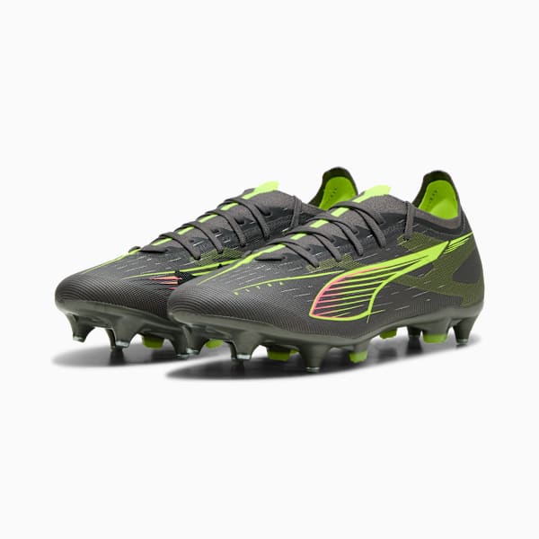 Botines de fútbol ULTRA 5 MATCH MxSG, Matte Aged Silver-Yellow Alert-Puma Aged Silver, large-ARG