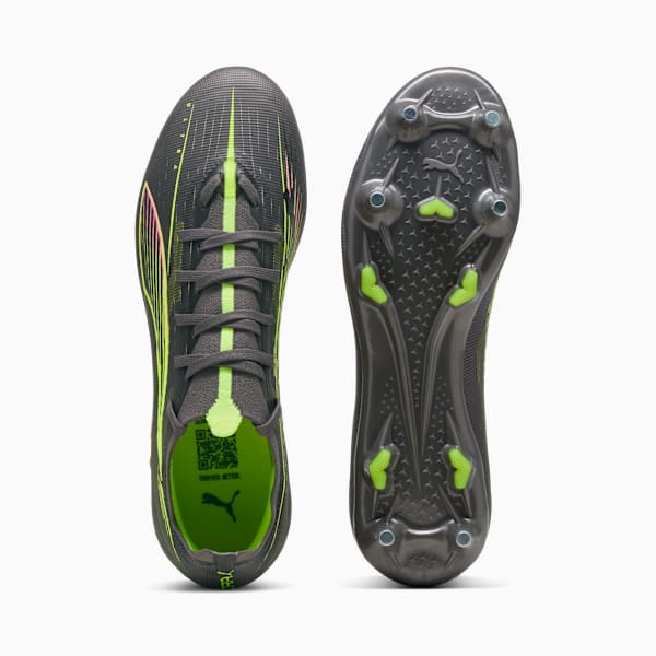 Botines de fútbol ULTRA 5 MATCH MxSG, Matte Aged Silver-Yellow Alert-Puma Aged Silver, large-ARG