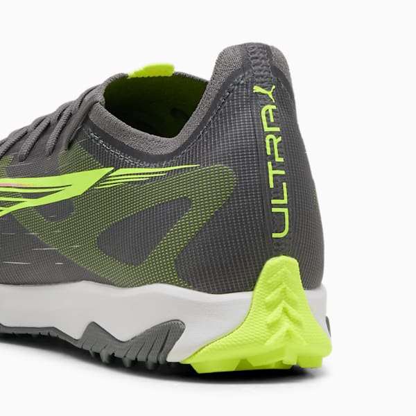 ULTRA 5 MATCH TT Football Boots Unisex, Matte Aged Silver-Yellow Alert-Puma Aged Silver, large-ZAF