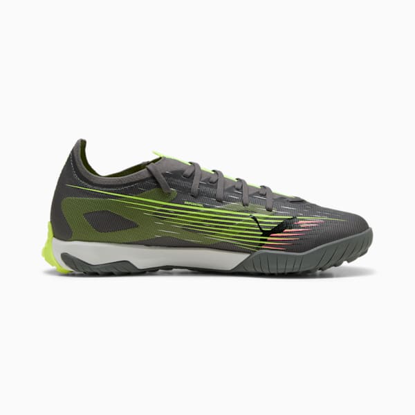 ULTRA 5 MATCH TT Football Boots Unisex, Matte Aged Silver-Yellow Alert-Puma Aged Silver, large-ZAF