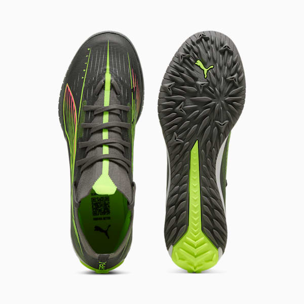 Tacos de fútbol ULTRA 5 MATCH TT, Matte Aged Silver-Yellow Alert-Puma Aged Silver, large-MEX