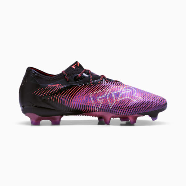 FUTURE 8 ULTIMATE Low FG Football Boots, PUMA Black-PUMA White-Glowing Red, large-MEX