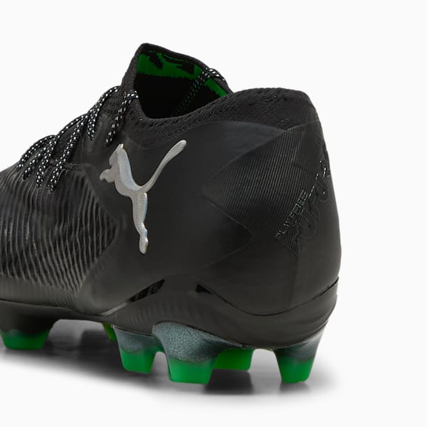 FUTURE 8 ULTIMATE Low FG Football Boots, PUMA Black-Cool Light Gray-Fluo Green, large-MEX