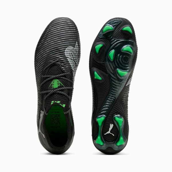 FUTURE 8 ULTIMATE Low FG Football Boots, PUMA Black-Cool Light Gray-Fluo Green, large-MEX