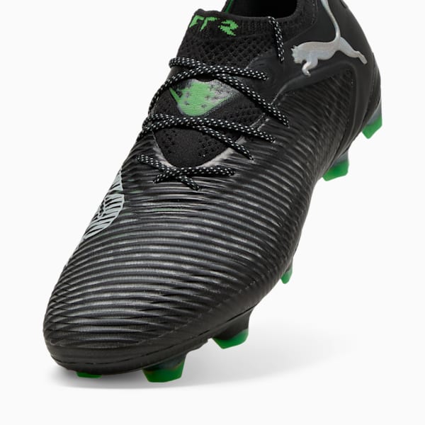 FUTURE 8 ULTIMATE Low FG Football Boots, PUMA Black-Cool Light Gray-Fluo Green, large-MEX