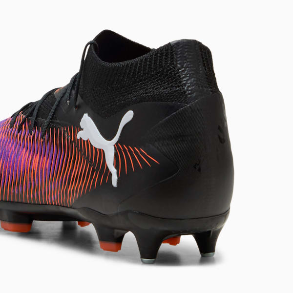 FUTURE 8 PRO MxSG Football Boots, PUMA Black-PUMA White-Glowing Red, large-ZAF