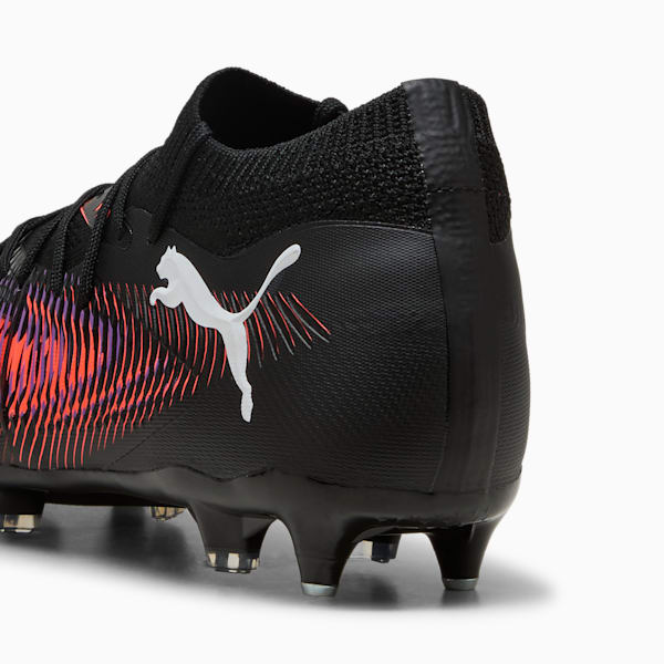 FUTURE 8 MATCH MxSG Football Boots, PUMA Black-PUMA White-Glowing Red, large-ZAF