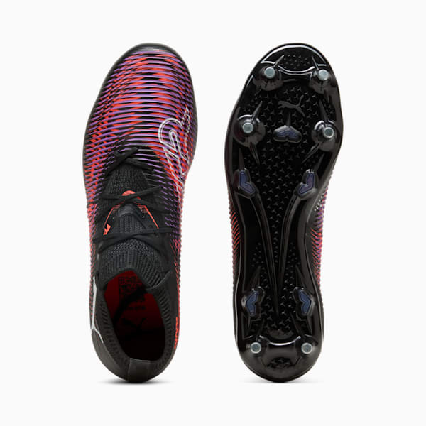 FUTURE 8 MATCH MxSG Football Boots, PUMA Black-PUMA White-Glowing Red, large-ZAF