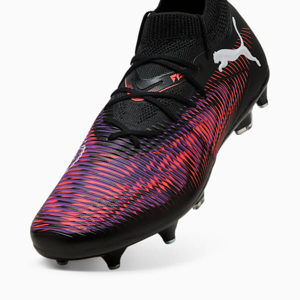 FUTURE 8 MATCH MxSG Football Boots, PUMA Black-PUMA White-Glowing Red, large-ZAF
