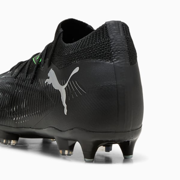 FUTURE 8 MATCH MxSG Football Boots, PUMA Black-Cool Light Gray-Fluo Green, large-ZAF