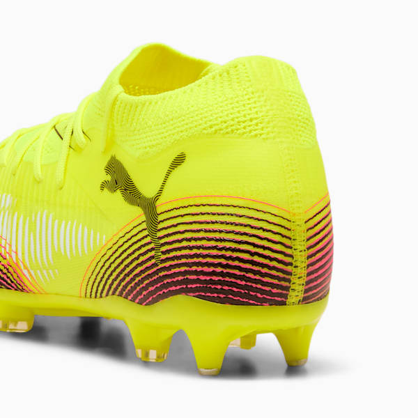 FUTURE 8 MATCH MxSG Football Boots Unisex, Yellow Alert-PUMA Black-Sun Struck, large-ZAF