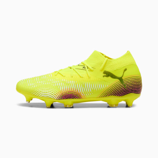FUTURE 8 MATCH MxSG Football Boots Unisex, Yellow Alert-PUMA Black-Sun Struck, large-ZAF