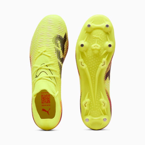 FUTURE 8 MATCH MxSG Football Boots Unisex, Yellow Alert-PUMA Black-Sun Struck, large-ZAF