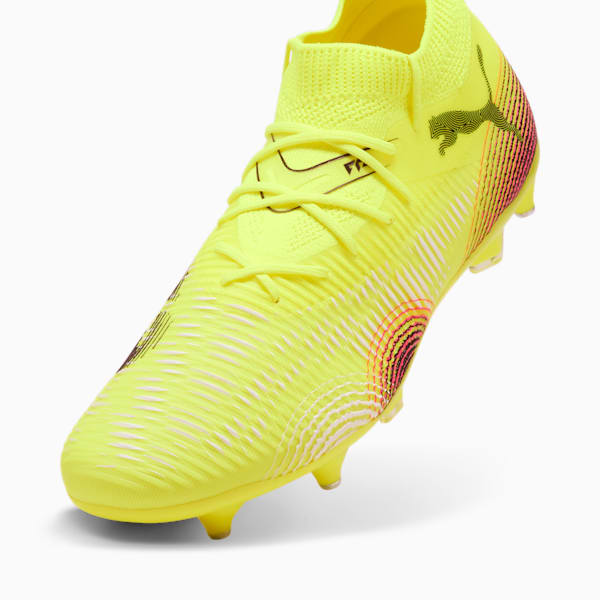 FUTURE 8 MATCH MxSG Football Boots Unisex, Yellow Alert-PUMA Black-Sun Struck, large-ZAF