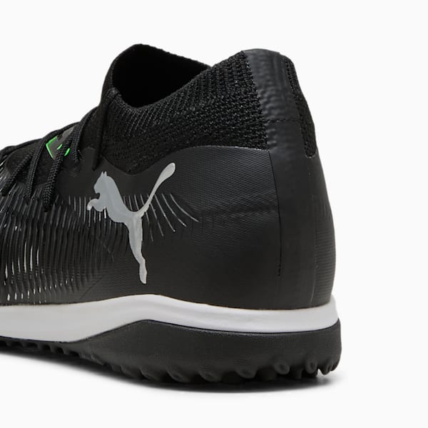 FUTURE 8 MATCH TT Football Boots, PUMA Black-Cool Light Gray-Fluo Green, large-ZAF