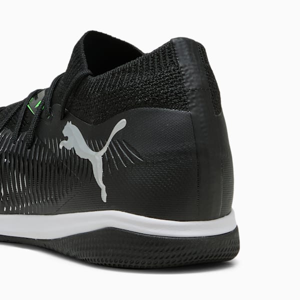 FUTURE 8 MATCH IT Football Boots, PUMA Black-Cool Light Gray-Fluo Green, large-MEX