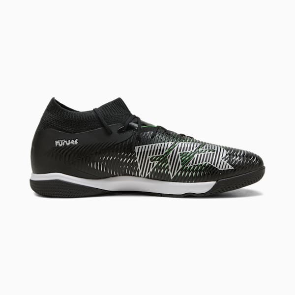 FUTURE 8 MATCH IT Football Boots, PUMA Black-Cool Light Gray-Fluo Green, large-MEX