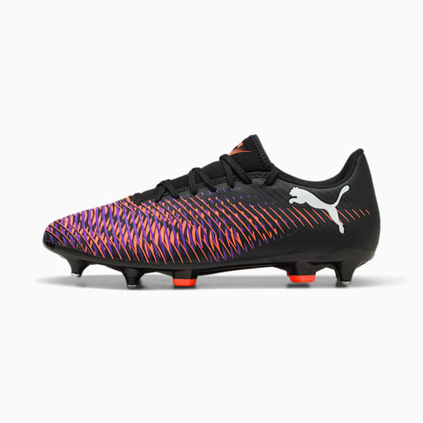 FUTURE 8 PLAY MxSG Football Boots, PUMA Black-PUMA White-Glowing Red, large-ZAF