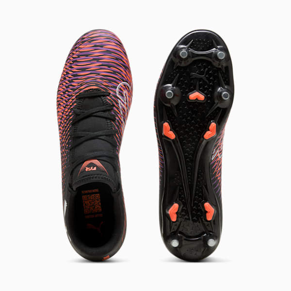FUTURE 8 PLAY MxSG Football Boots, PUMA Black-PUMA White-Glowing Red, large-ZAF