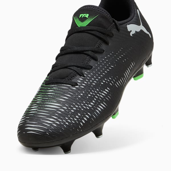 FUTURE 8 PLAY MxSG Football Boots, PUMA Black-Cool Light Gray-Fluo Green, large-ZAF