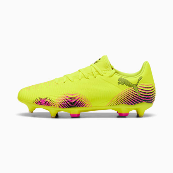 FUTURE 8 PLAY MxSG Football Boots Unisex, Yellow Alert-PUMA Black-Sun Struck, large-ZAF