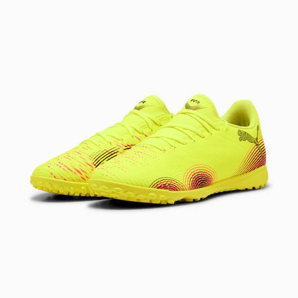 FUTURE 8 PLAY TT Football Boots Unisex, Yellow Alert-PUMA Black-Sun Struck, large-ZAF