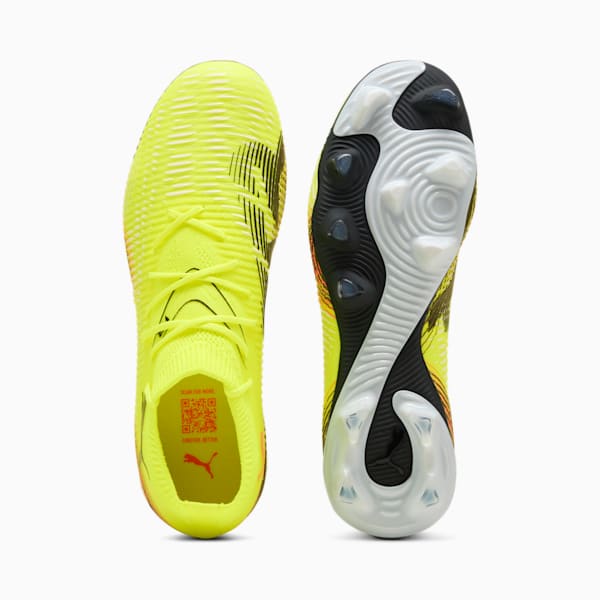 FUTURE 8 MATCH FG/AG Football Boots Women, Yellow Alert-PUMA Black-Sun Struck, large-MEX