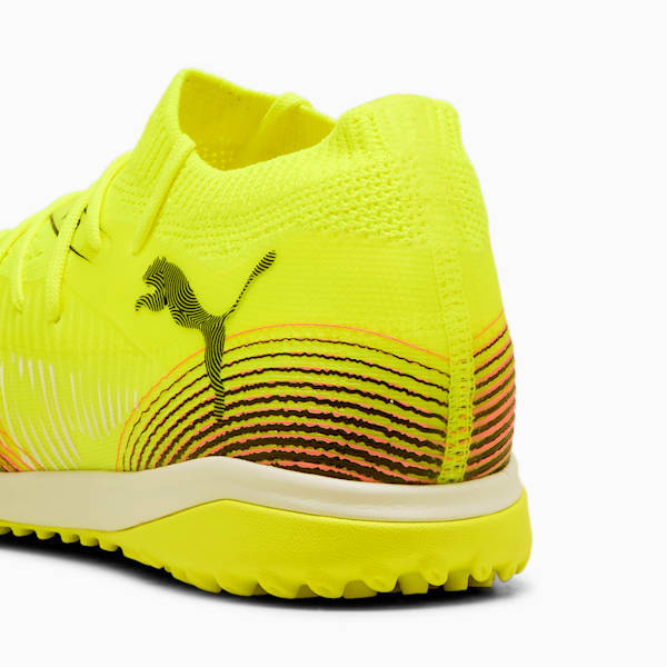 FUTURE 8 MATCH TT Football Boots Women, Yellow Alert-PUMA Black-Sun Struck, large-MEX