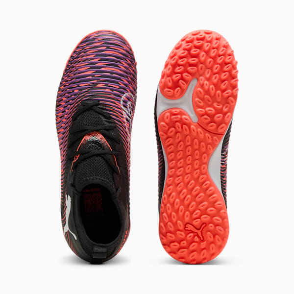 Tacos de fútbol FUTURE 8 MATCH TT, PUMA Black-PUMA White-Glowing Red, large-MEX