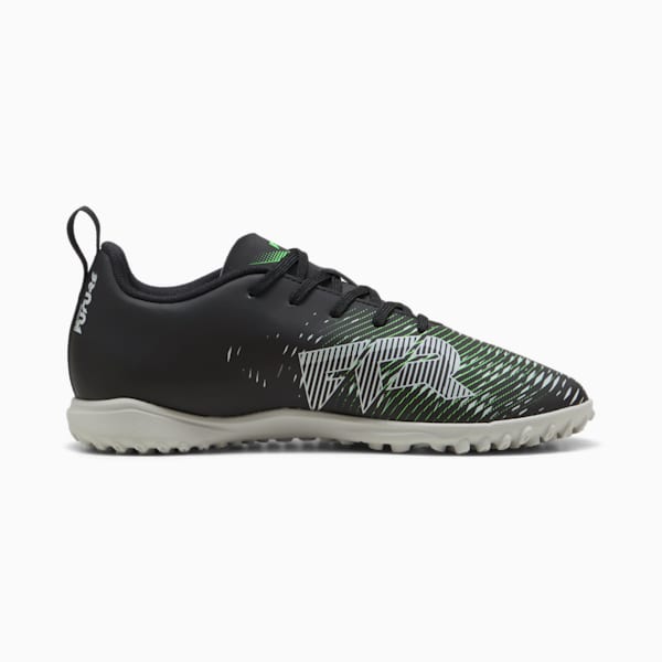 FUTURE 8 PLAY TT Football Boots Youth, PUMA Black-Cool Light Gray-Fluo Green, large-MEX
