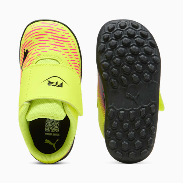 Tacos de fútbol niños FUTURE 8 PLAY TT V, Yellow Alert-PUMA Black-Sun Struck, large-MEX