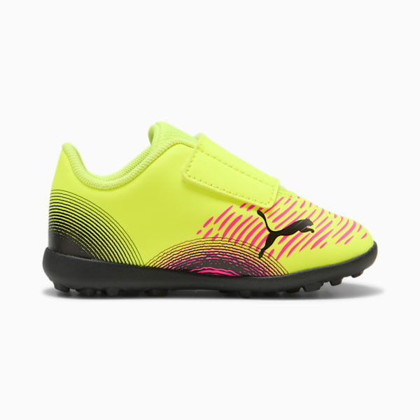 Tacos de fútbol niños FUTURE 8 PLAY TT V, Yellow Alert-PUMA Black-Sun Struck, large-MEX