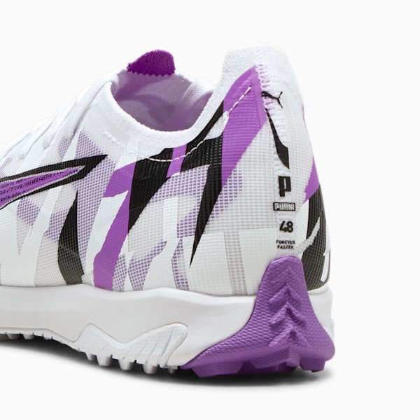 Tacos de fútbol ULTRA 5 MATCH FOREVER TT, PUMA White-Pure Magenta-Feather Gray-PUMA Black, large-MEX