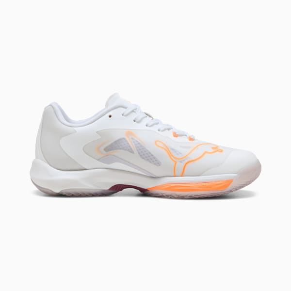 Vantage NITRO™ Handball Shoes Women, PUMA White-Berry-Heat Fire-Lilac Crush, large-ZAF