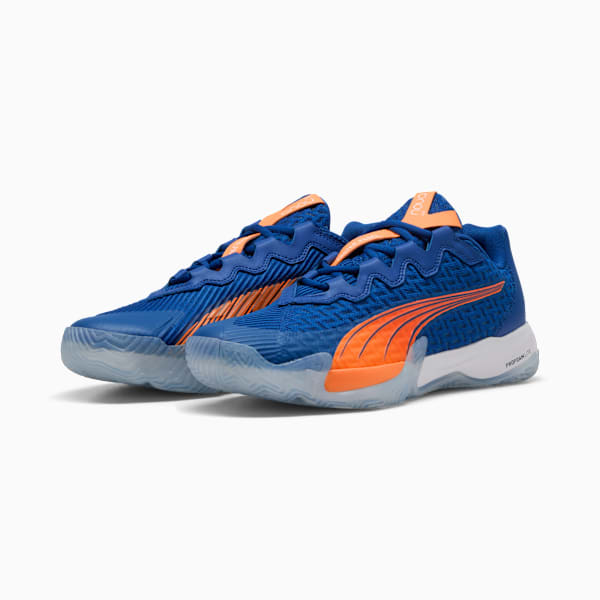 NOVA Elite Momo González Padel Shoes Unisex, Vivid Blue-Heat Fire-PUMA White-Glowing Red, large-ZAF