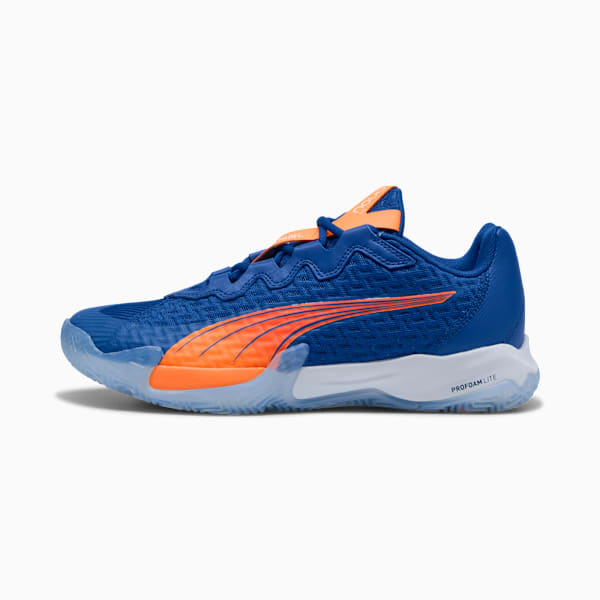 NOVA Elite Momo González Padel Shoes Unisex, Vivid Blue-Heat Fire-PUMA White-Glowing Red, large-ZAF