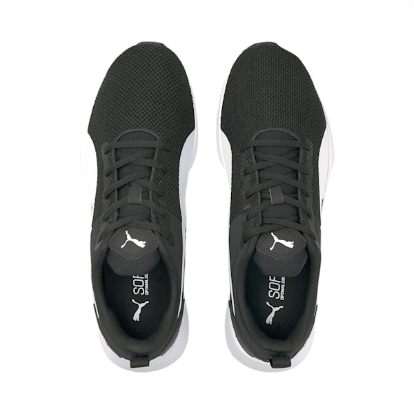 Flyer Running Shoes, Puma Black-Puma White, large-MEX