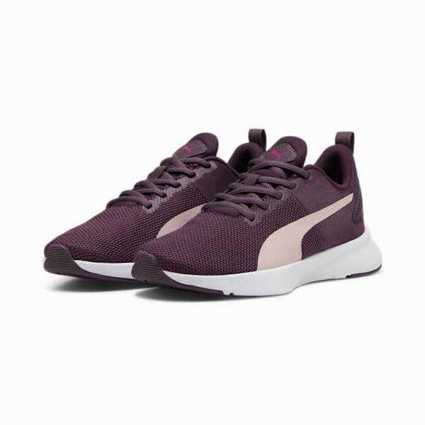Flyer Running Shoes, Midnight Plum-Mauve Mist-Magenta Gleam, large-MEX