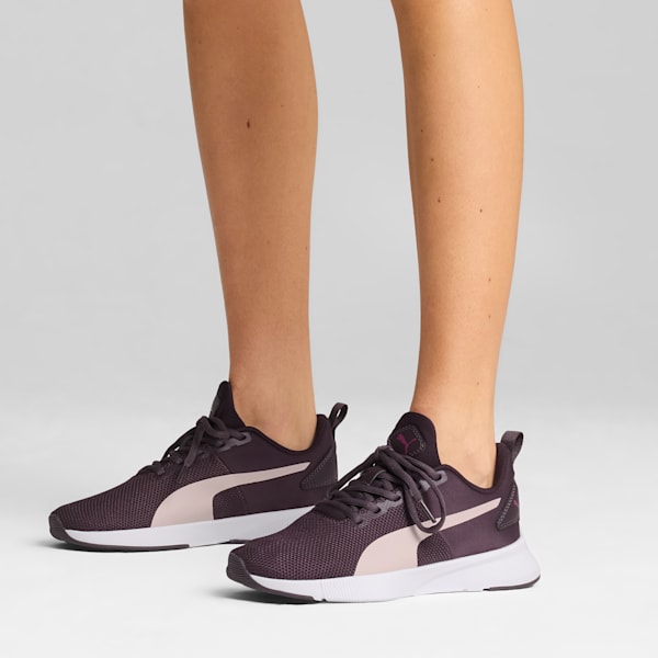 Flyer Running Shoes, Midnight Plum-Mauve Mist-Magenta Gleam, large-MEX