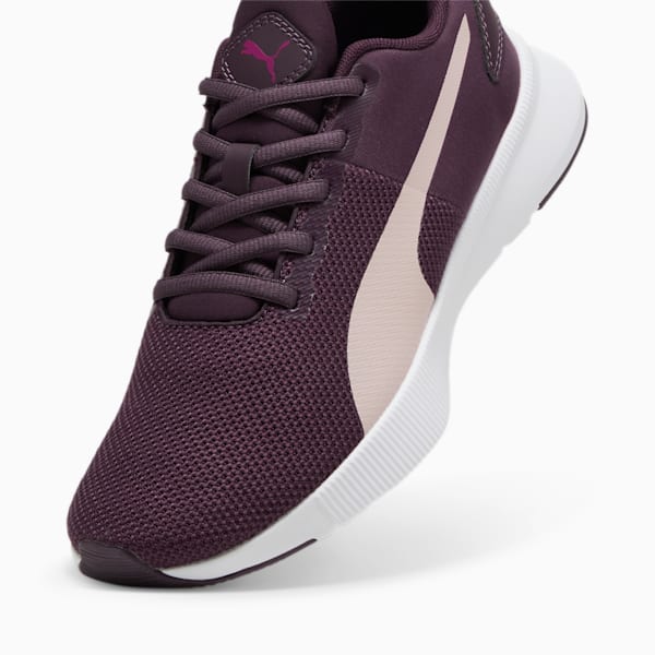 Flyer Running Shoes, Midnight Plum-Mauve Mist-Magenta Gleam, large-MEX