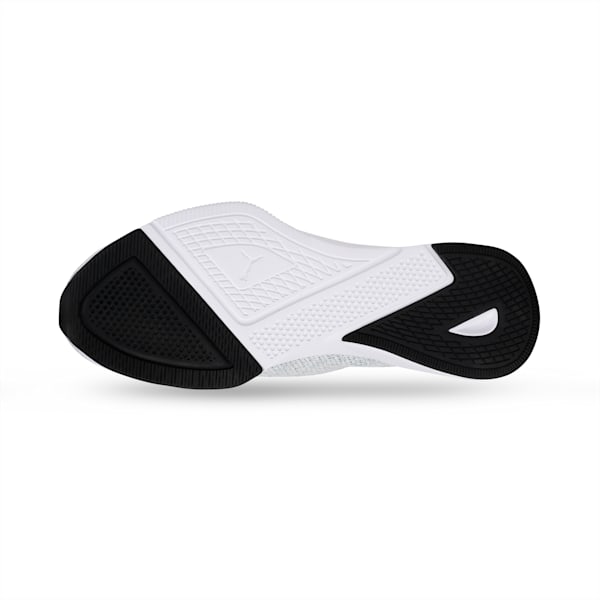 Flyer Runner Engineered Knit Men's Running Shoes, Puma White-Quarry-Puma Black, large-ZAF