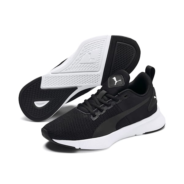 Tenis Flyer Runner para Adolescente, Puma Black-Puma White, large-MEX