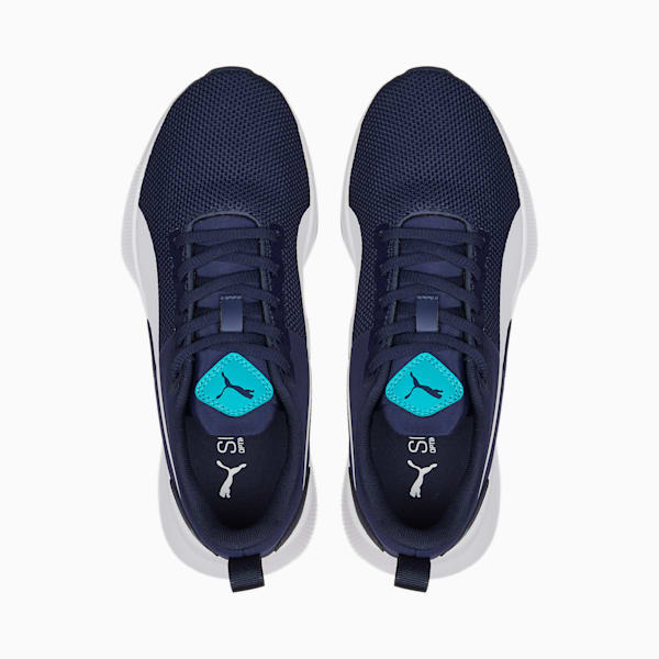 Tenis Flyer Runner para Adolescente, Peacoat-Puma White-Deep Aqua, large-MEX